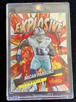 2022 Panini Absolute - Explosive Micah Parsons #E33 🏈