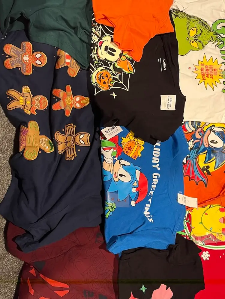 Pop Up!!!! Brand New Kids Clothes With Tags!!!  Pokemon Sonic The Hedge Hog And More. Let’s Have Fun!!!!