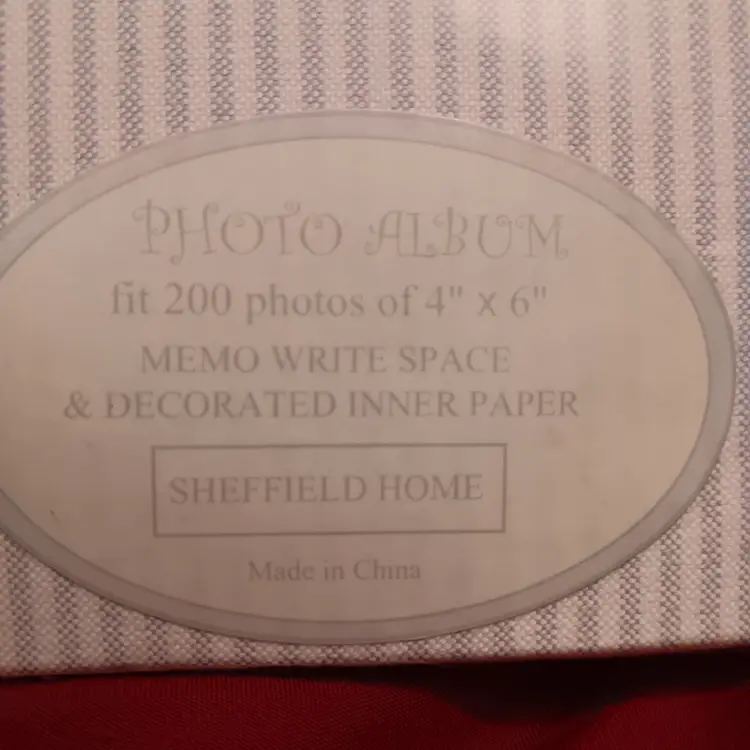 Sheffield Homes Baby Boy Clothesline Photo Album