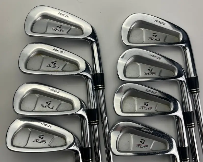 Taylormade T300 Forged Irons 3-PW - Unknown Steel Shafts - Very Good