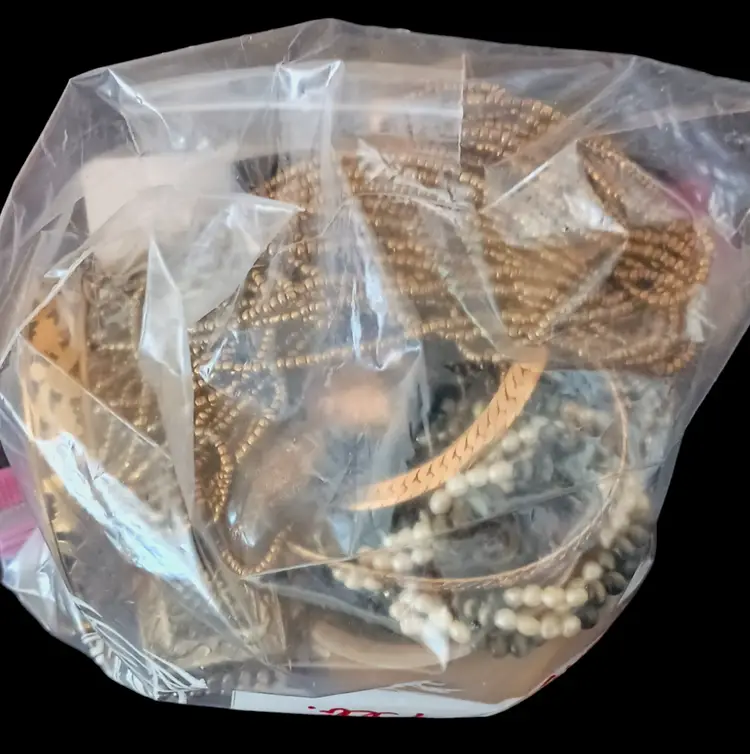 "Bronze Beauties" Themed All Wearable Mystery Jewelry Collection 1 lb Vtg/Mod