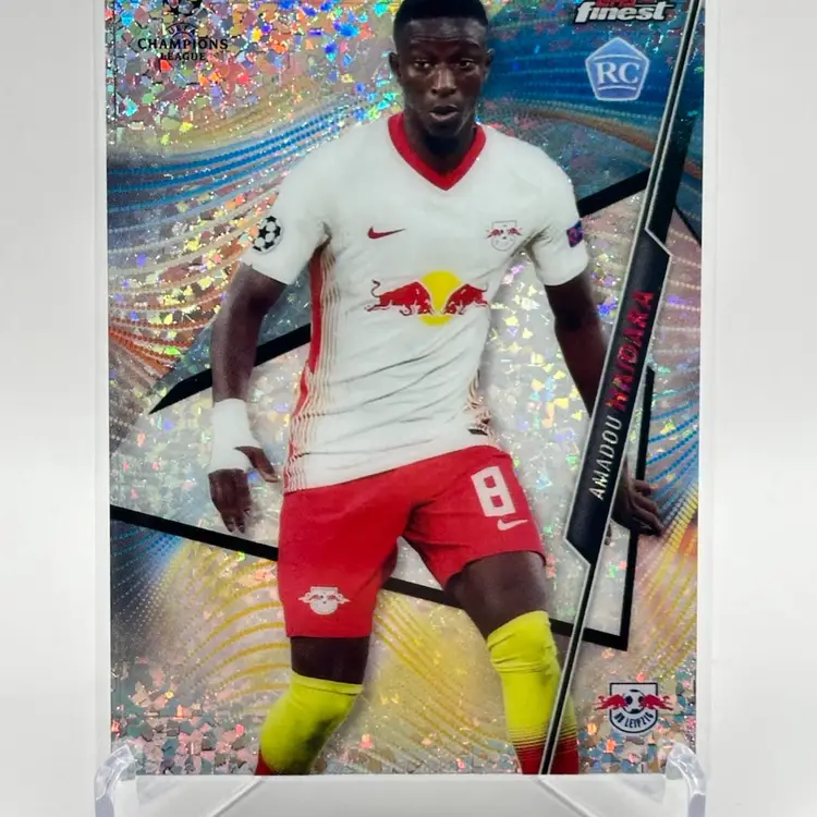 Amadou Haidara RC • 2021 Topps Finest- Mini Diamond /175 • RB Leipzig