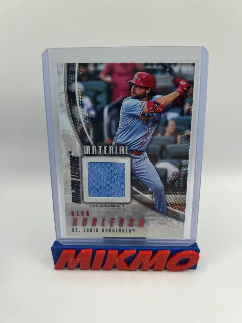 Alec Burleson 2025 Topps Series 1 Major League Material