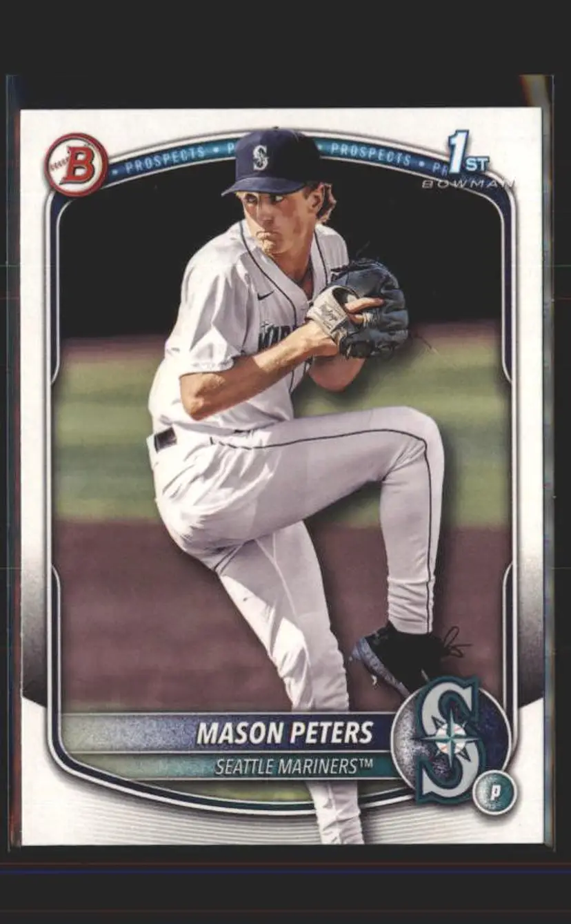 2025 Bowman Draft #BD-27 Mason Peters - (137) - Seattle Mariners