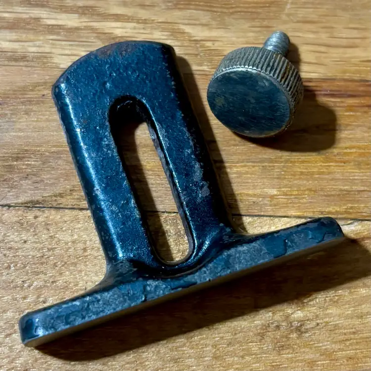 Stanley No. 78 Depth Stop with Thumbscrew - Original Rabbet Plane Parts
