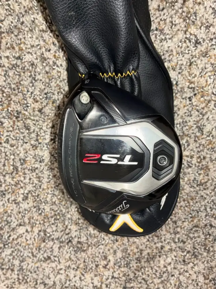 Titleist Ts2 3 Wood RH Head Only w/Misc HC