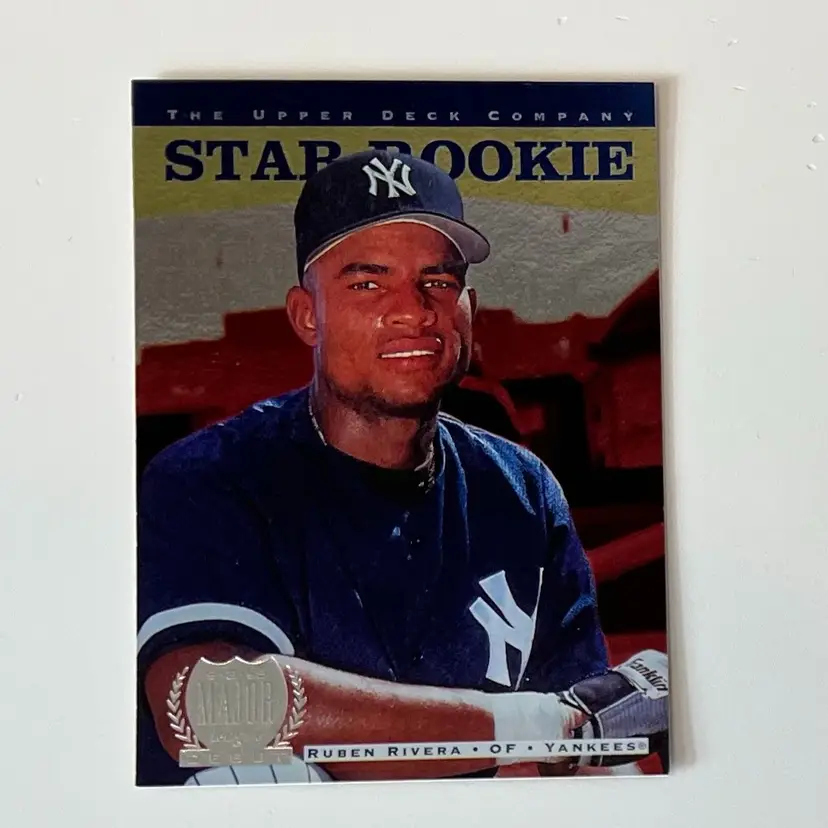 Ruben Rivera Star Rookie New York Yankees