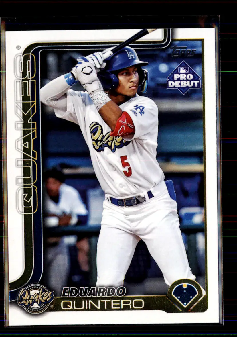 Eduardo Quintero 2025 Topps Pro Debut Chrome #PD-197 - (135) - Rancho Cucamonga Quakes