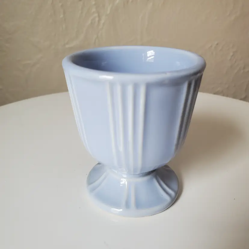 Hankscraft Egg Cup Ribbed Blue