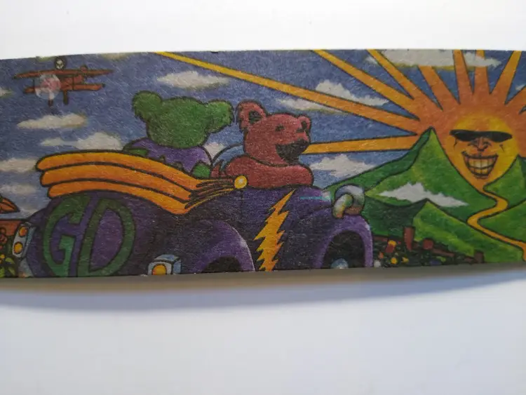 Grateful Dead Bookmark Officially Licensed Psychedelic Art Tie-Dye The Bookmark