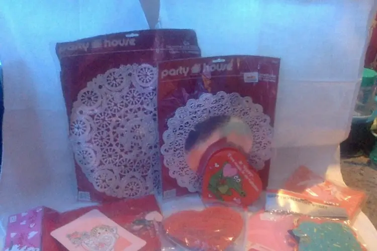 Vintage Valentine Ephemera,  8 items for $12.