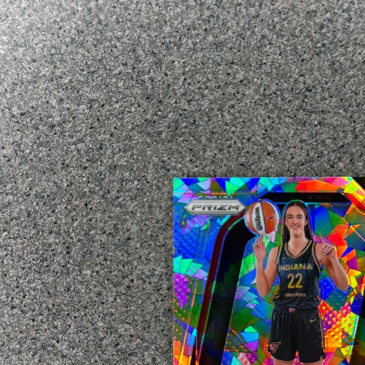 Caitlin Clark PRIZM RC Cracked Ice Variation 2024