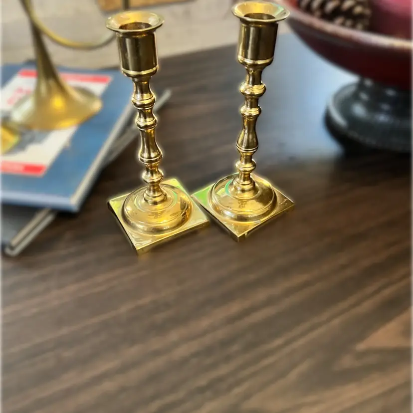 Brass Candlesticks (pair)