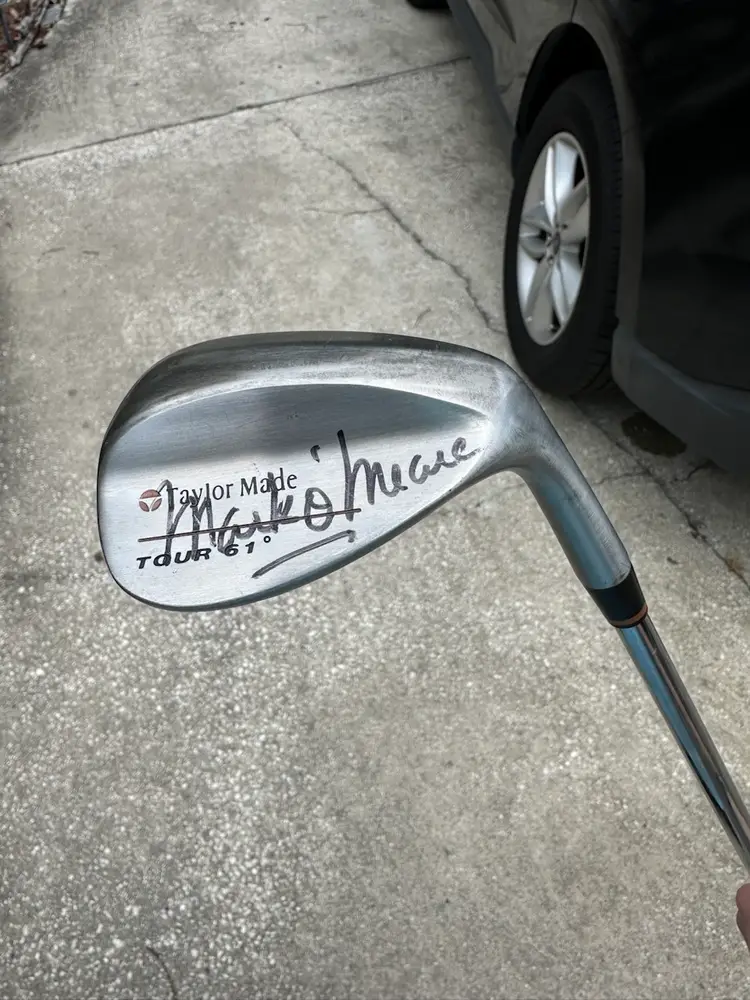 Mark O'Meara Autographed 61° TaylorMade Wedge