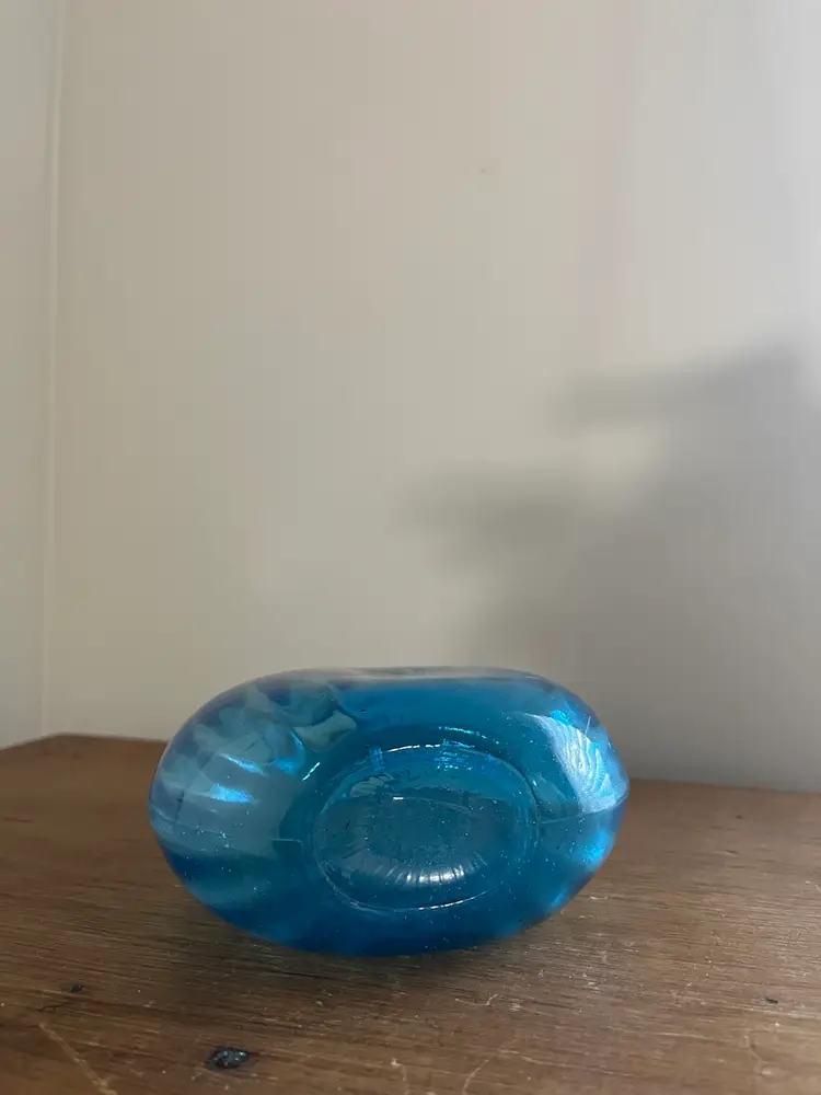 Beautiful Vintage Blue Vase