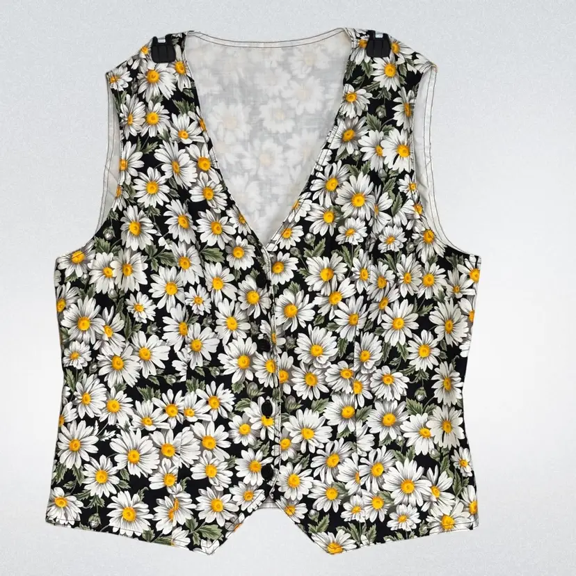 Women’s Handmade Daisy Vest