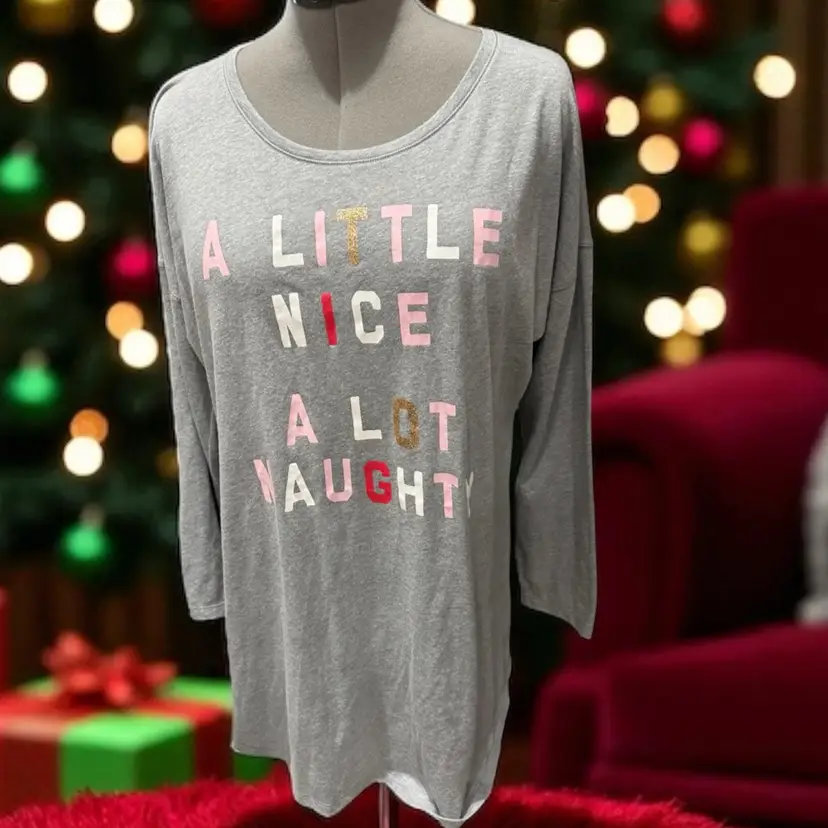 NWT Victoria’s Secret Jersey Knit Sleepshirt Size M