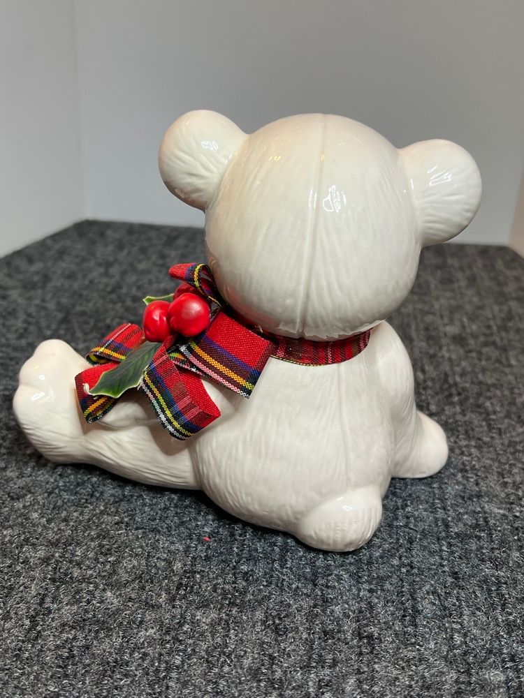 Ceramic Christmas Bear