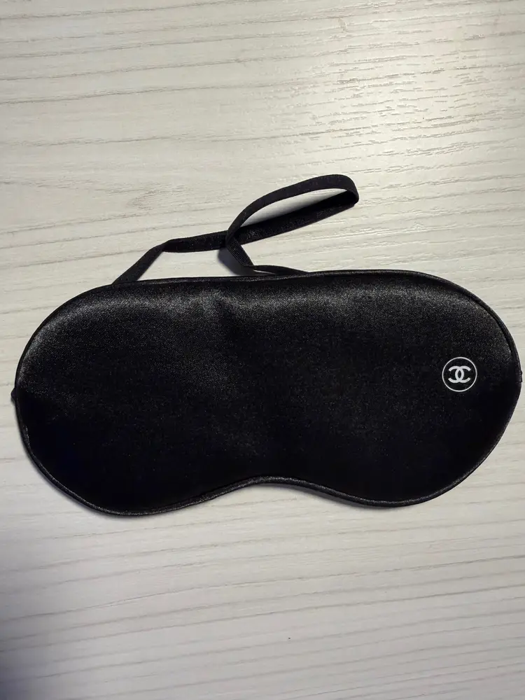 G-003 Chanel Beauty GWP Satin Eye Mask w/ Pouch