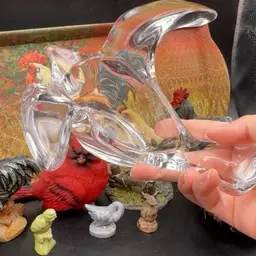 Glass Bird Trinket Bowl?