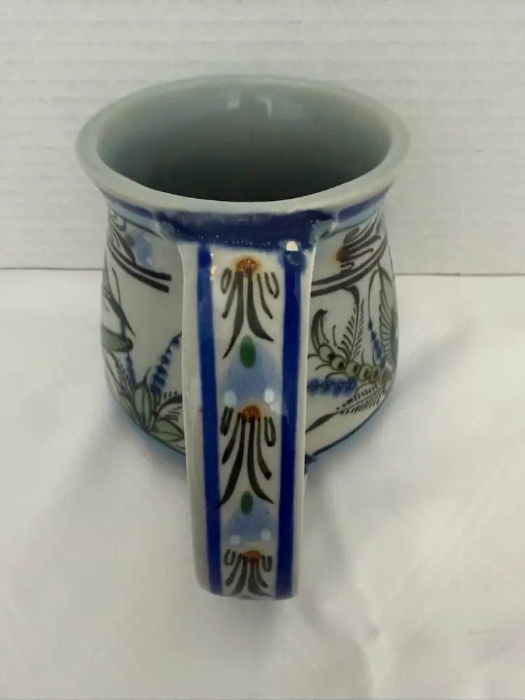 Tonala Ken Edwards Butterflies And Birds Coffee Mug Signed