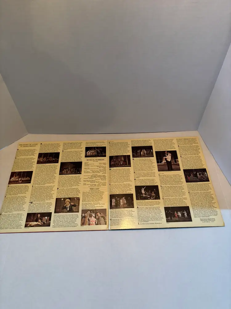 Vintage Vinyl "Annie A New Musical" From 1977 Columbia Records