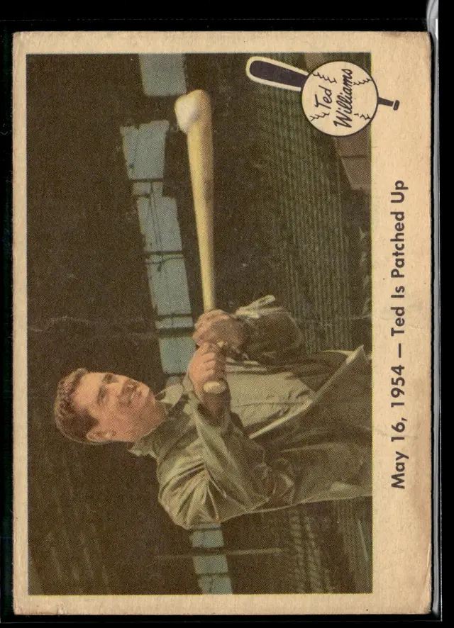 #88 Ted Williams 1959 Fleer Ted Williams #51 *LIVE AUCTION*