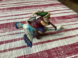 Jim Shore, Santa riding goose ornament 3 x 5 x 4.75”