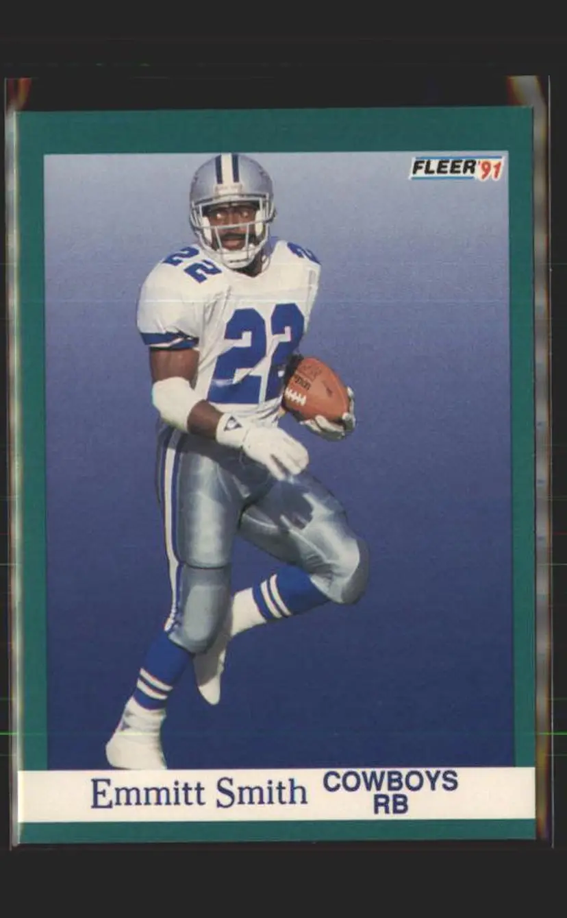 Emmitt Smith 1991 Fleer #237 - (139) - Dallas Cowboys