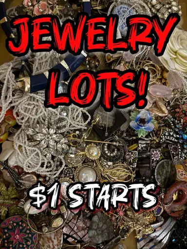 Huge Wearable, Craft, Repair Jewelry Lots!!!