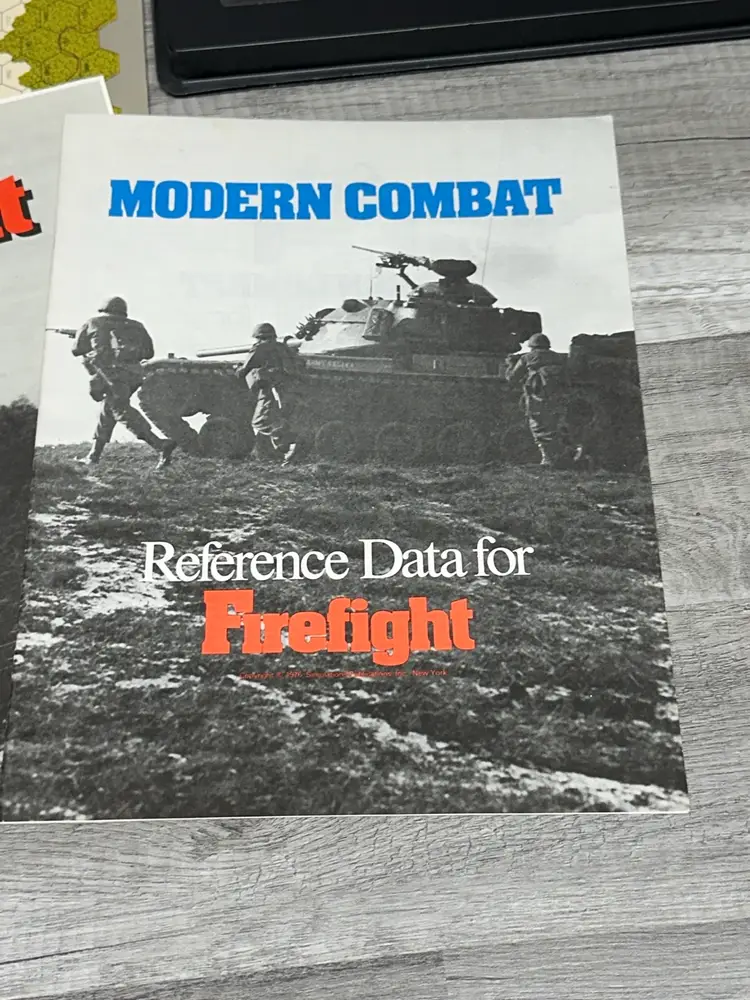 Vintage FIREFIGHT Board Game 1970s Completeness Unknown