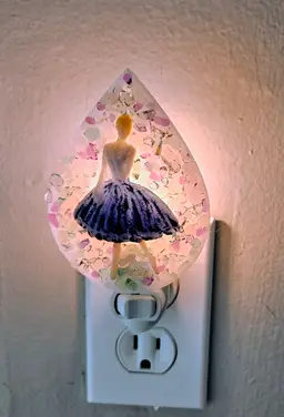 Handmade Fused Glass Nite-Lite