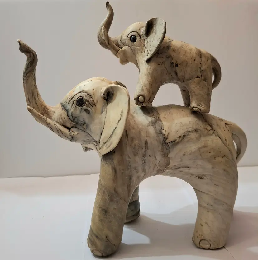 Oyster Crushed Beautiful Elephants