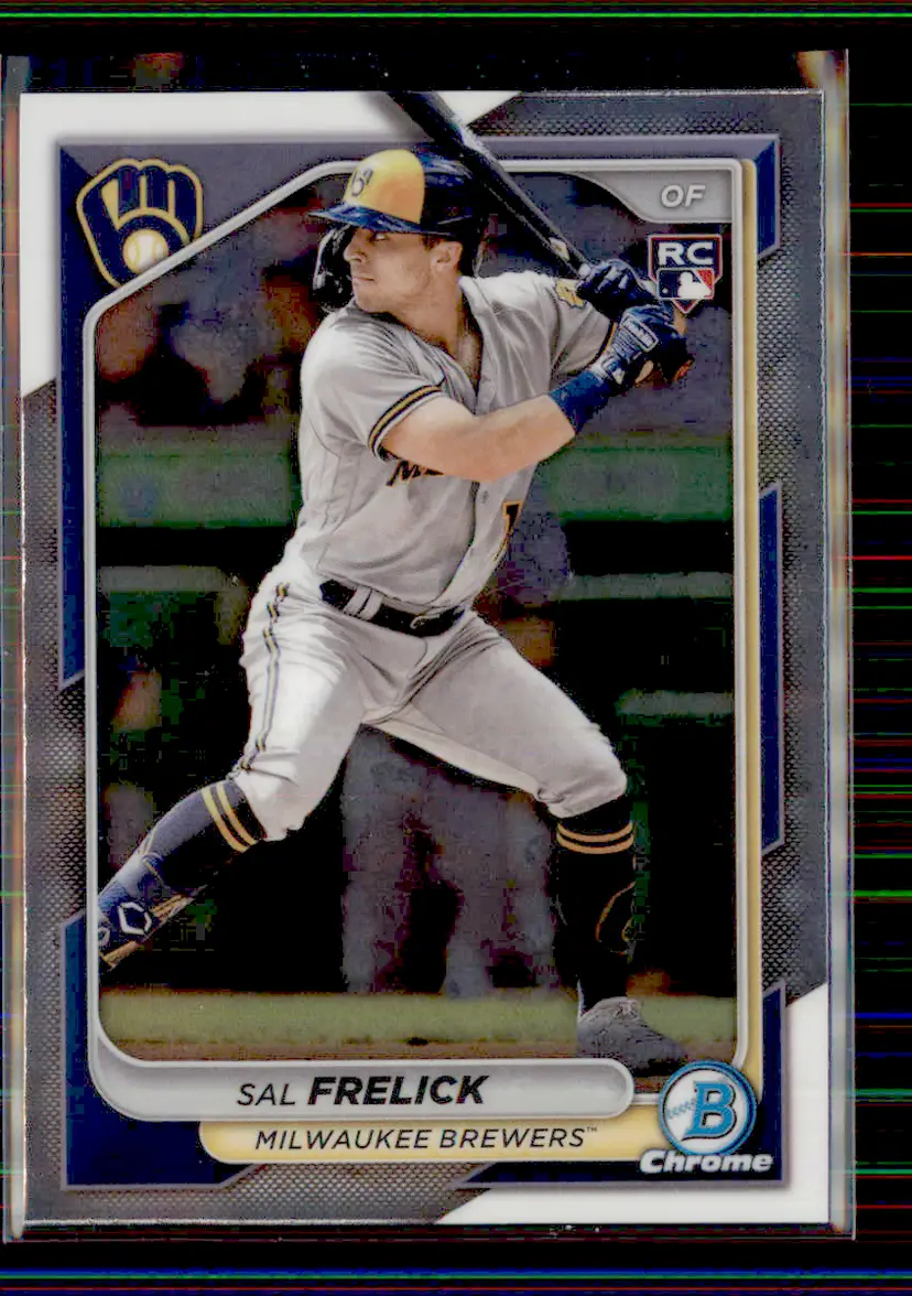 Sal Frelick 2024 Bowman Chrome #23 - Milwaukee Brewers - (154-103)