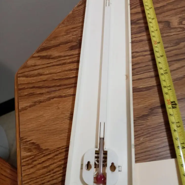 Antique 40's 50's Taylor Thermometer Garage Tires