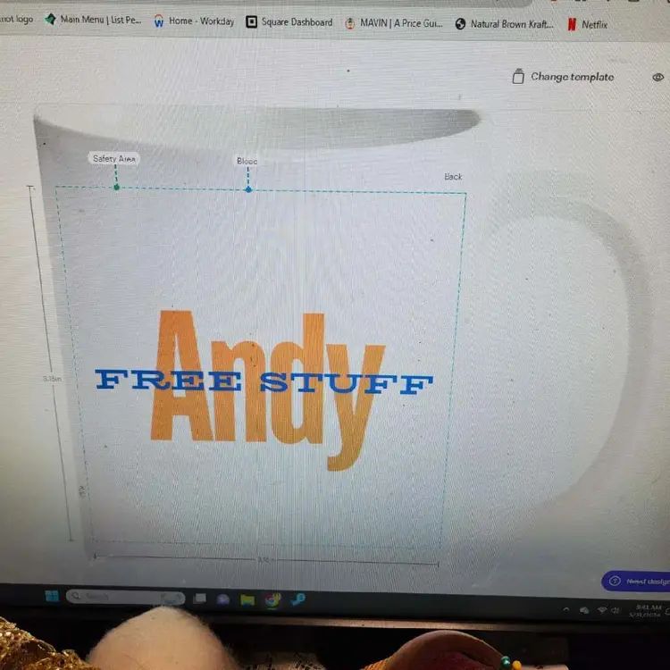 Free Stuff Andy Mugs