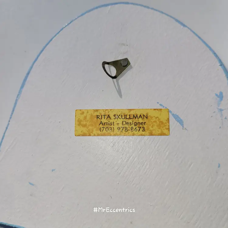 Vtg wooden Mushroom wall decor cottagecore hand made