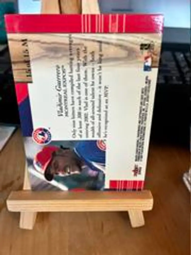 2002 Fleer Focus Jersey Edition Vladimir Guerrero #15M Materialistic    [Patch]