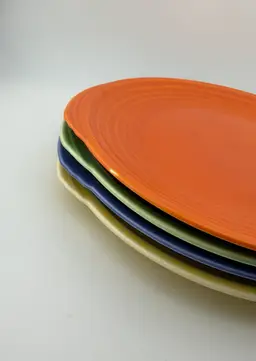 Edwin M Knowles Luncheon Plates