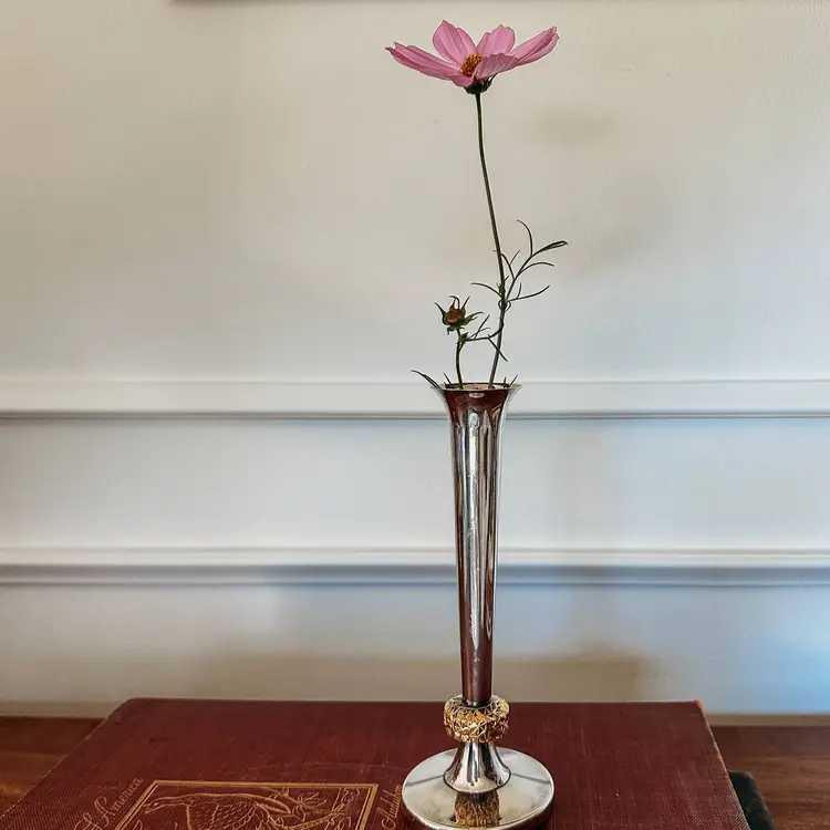 Lunt Silver Bud Vase