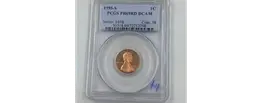 1995-S 1C Lincoln cent PCGS PR69RD DCAM