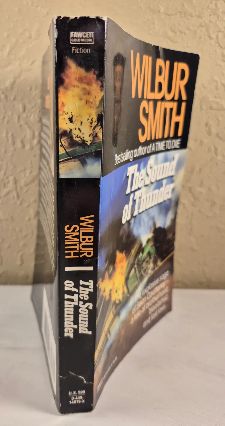 Wilbur Smith The Sound of Thunder Paperback Book