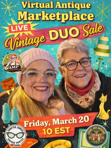 Virtual Antique Marketplace Friday Duo Sale: TJVH & Love My Moose Niki Maas