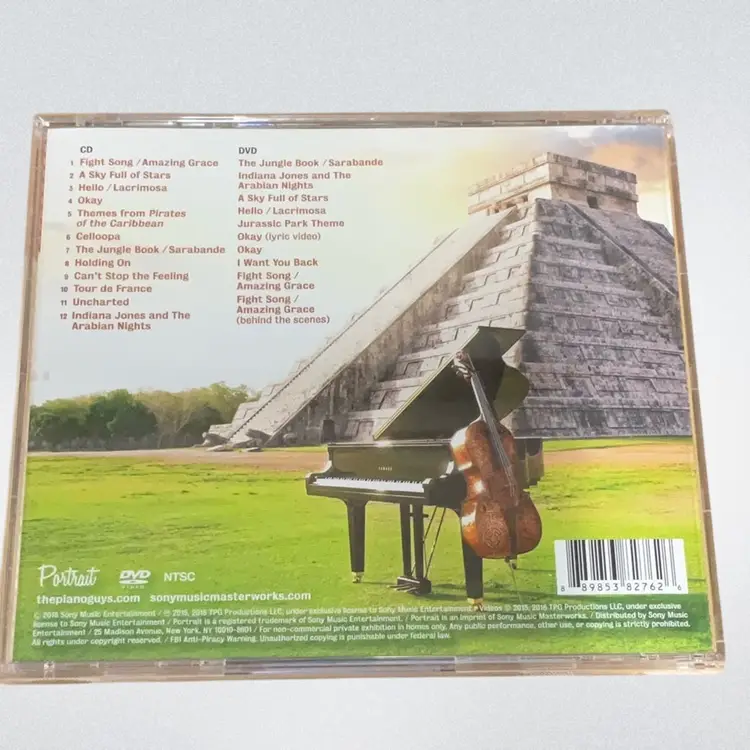 The Piano Guys Uncharted (Deluxe Edition) Signed Autographed CD - Like New