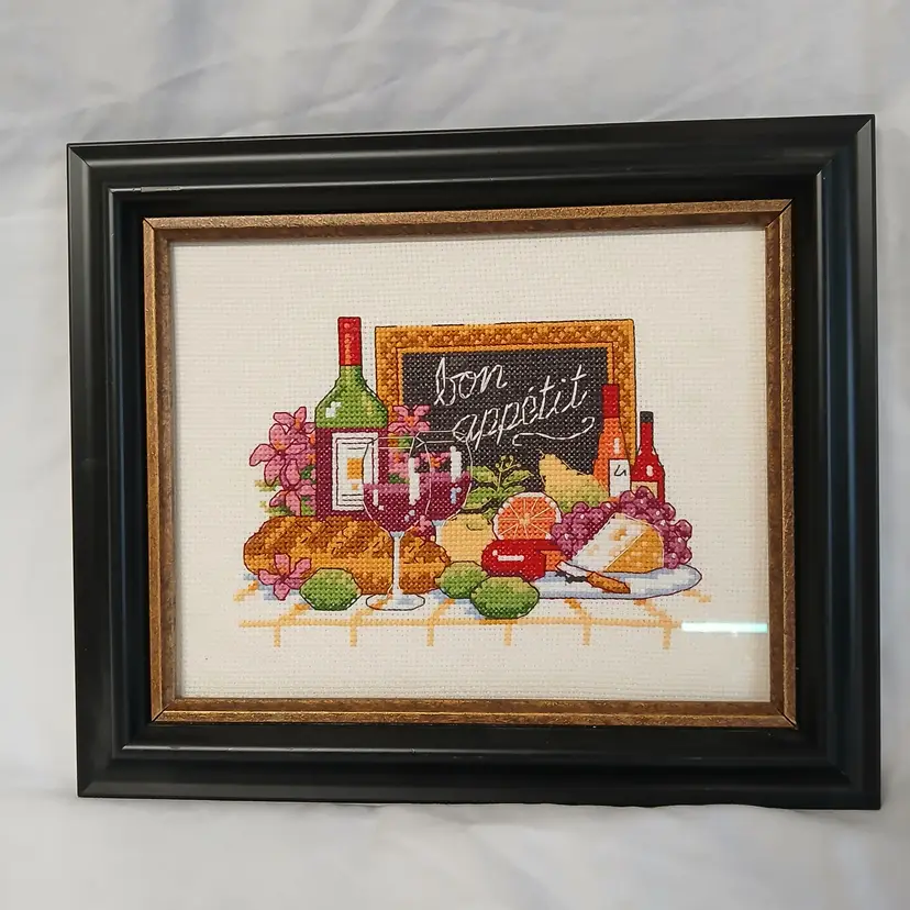Framed Cross Stitch Art