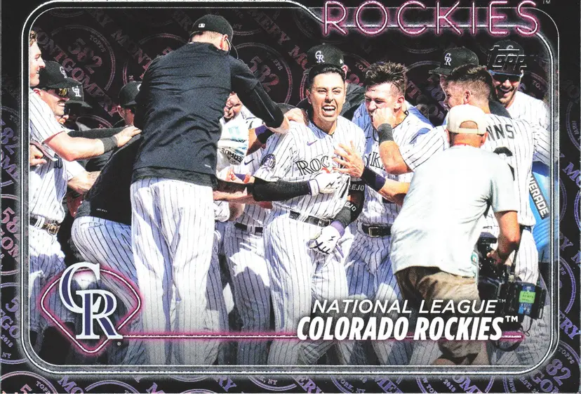 Colorado Rockies - 2024 Topps 582 Montgomery Club Foil - Pick Your Card