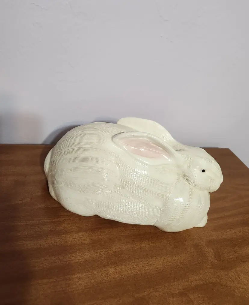 Life Size Ceramic Bunny