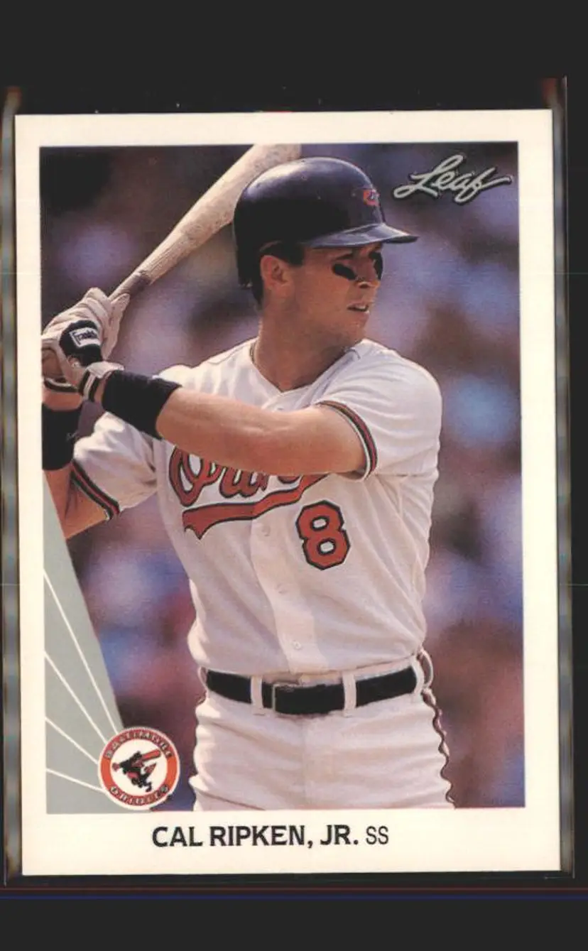 1990 Leaf #197 Cal Ripken, Jr. - (137) - Baltimore Orioles