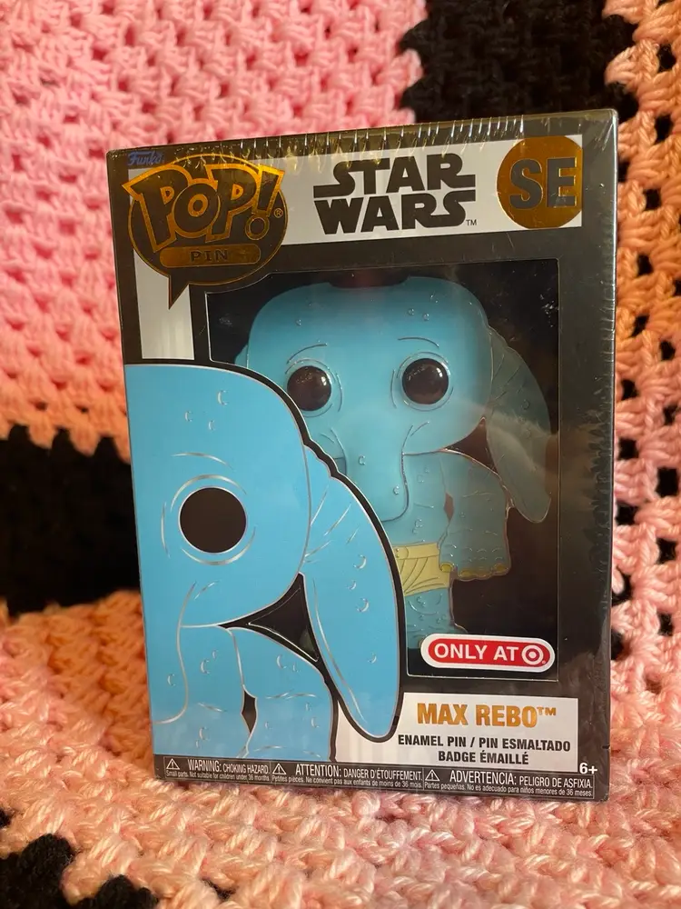 SEALED Funko Pop Pin Star Wars Max Rebo Chase Target Exclusive SE Special