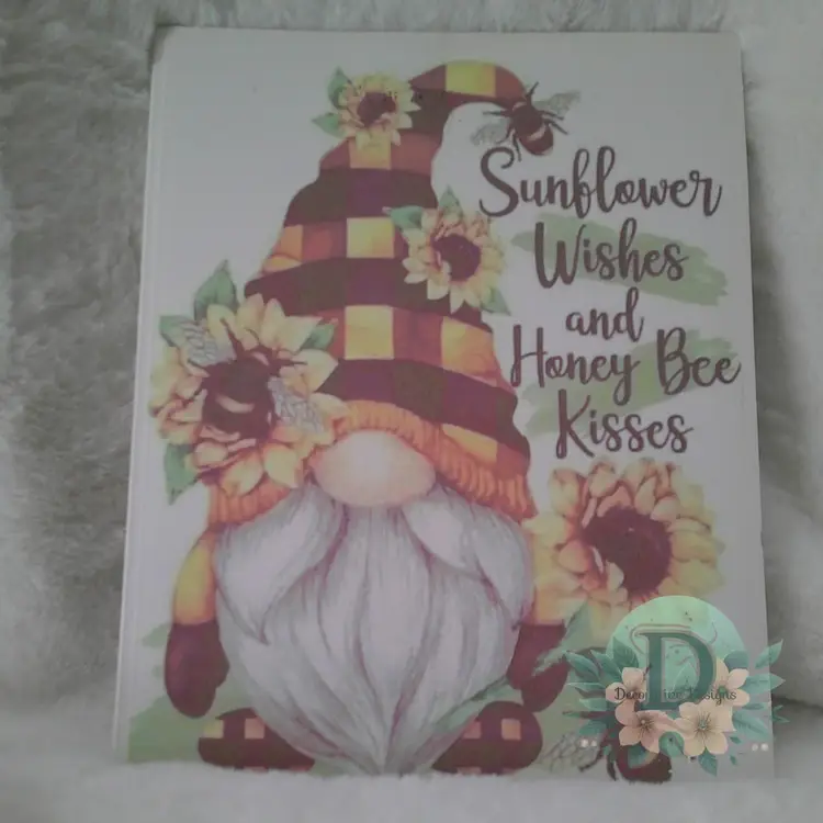Sunflower Gnome Folder